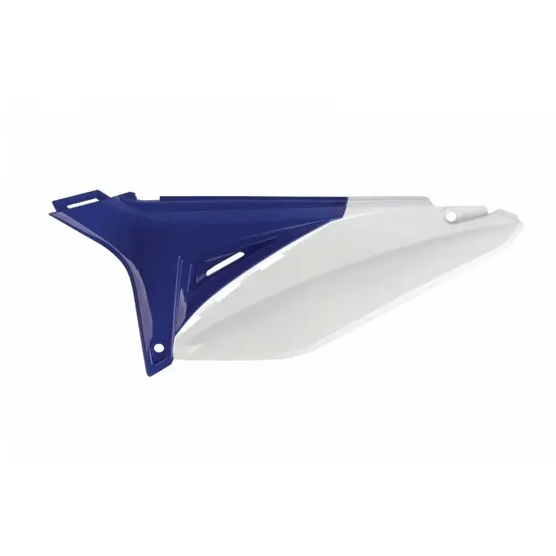 Plaques latérales POLISPORT couleur origine bleu/blanc Sherco