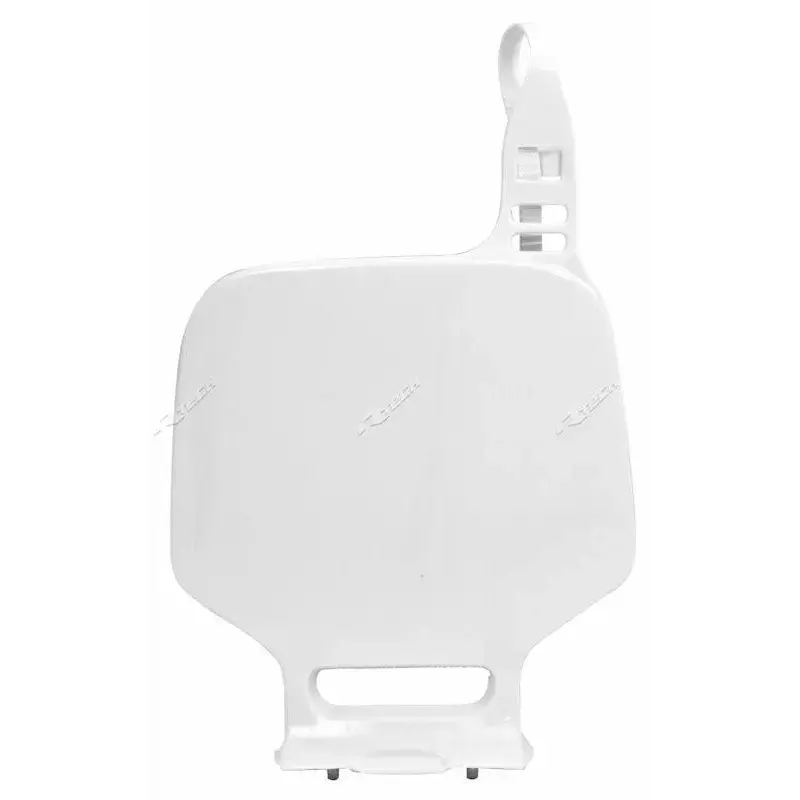 Plaque numéro frontale RACETECH blanc Yamaha YZ80/85