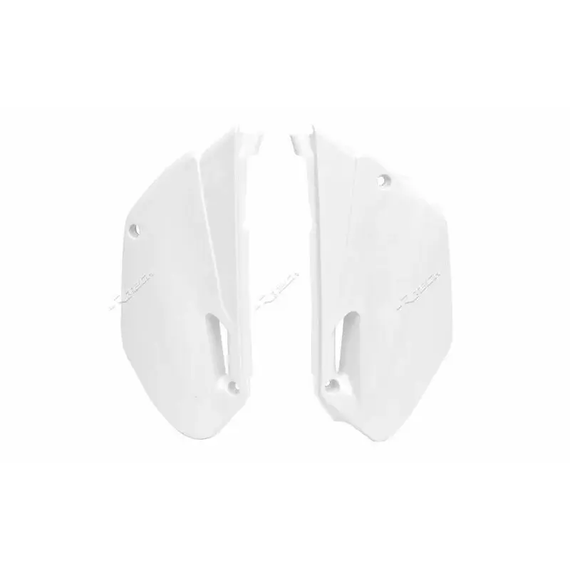 Plaques latérales RACETECH blanc Yamaha YZ85