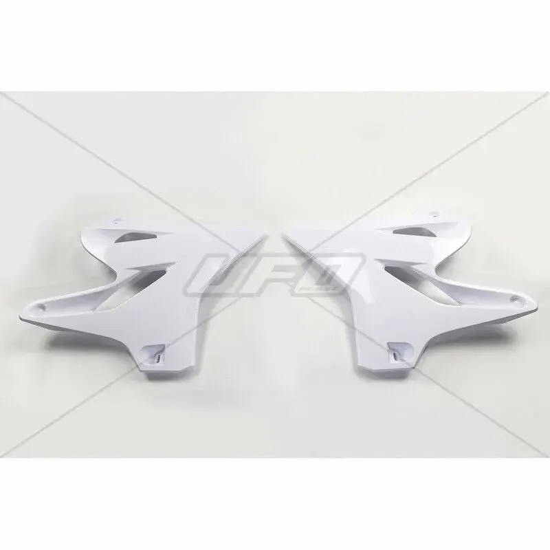 Ouïes de radiateur UFO blanc Yamaha YZ125/250