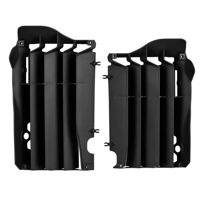 Cache radiateur Polisport noir Kawasaki KX250F