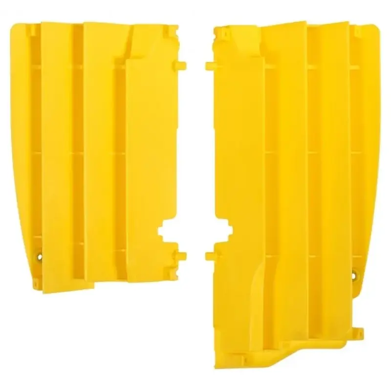 Cache radiateur Polisport jaune Suzuki RM-Z450