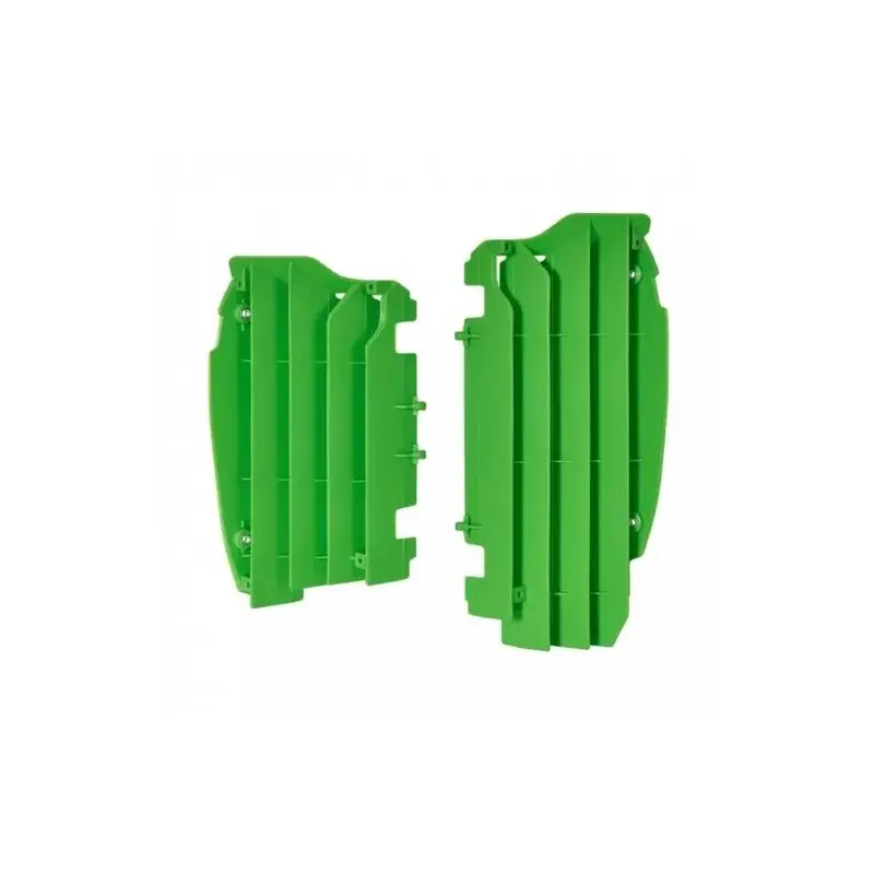 Cache radiateur POLISPORT vert Kawasaki KX450F