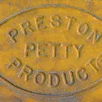 Garde-boue arrière PRESTON PETTY Vintage MX jaune