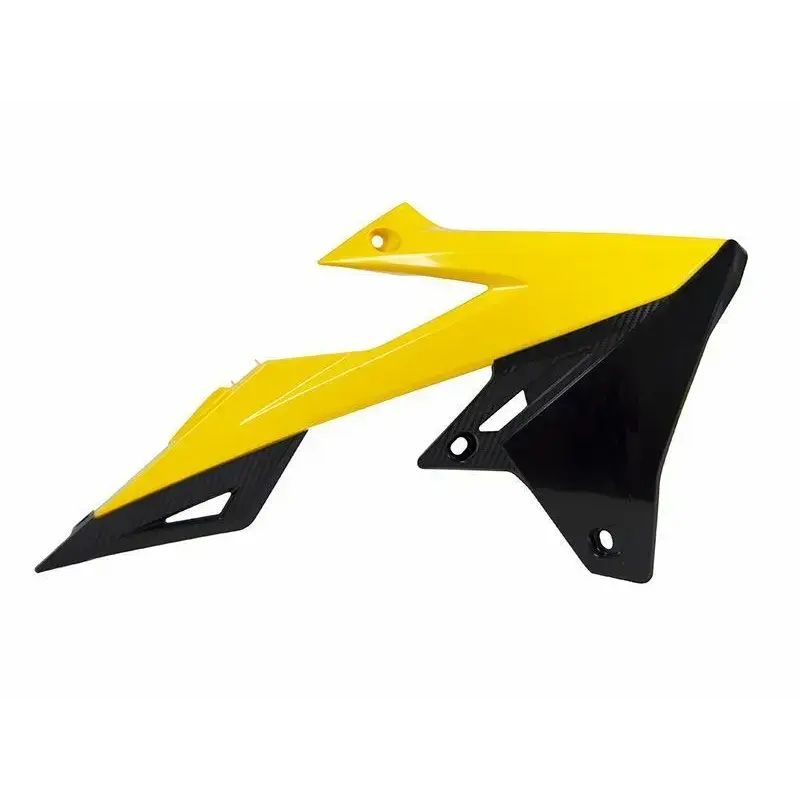 Ouïes de radiateur RACETECH jaune/noir Suzuki RM-Z450