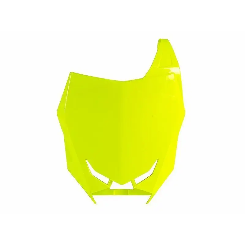 Plaque numéro frontale RACETECH jaune fluo Suzuki RM-Z450
