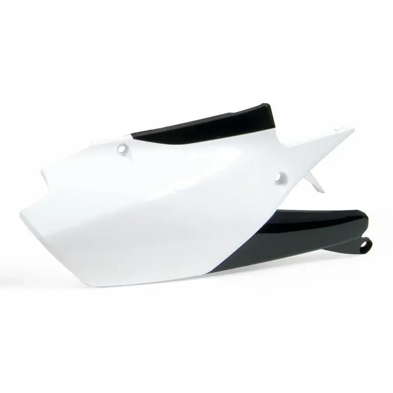 Plaques latérales RACETECH blanc/noir Yamaha YZ-450F