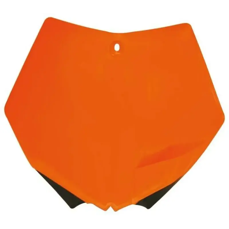 Plaque numéro frontale RACETECH orange KTM