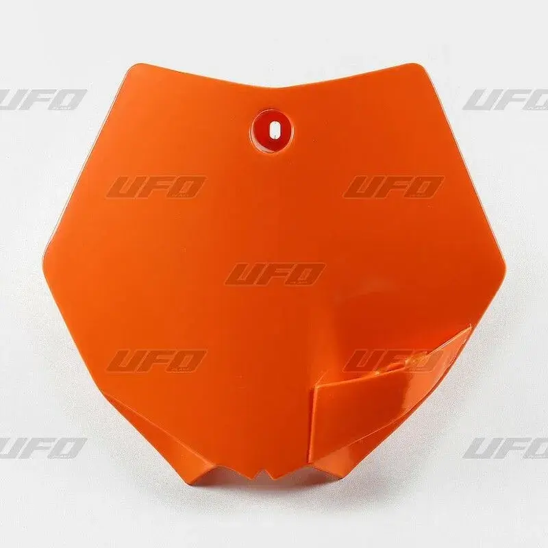 Plaque numéro frontale UFO orange KTM SX65