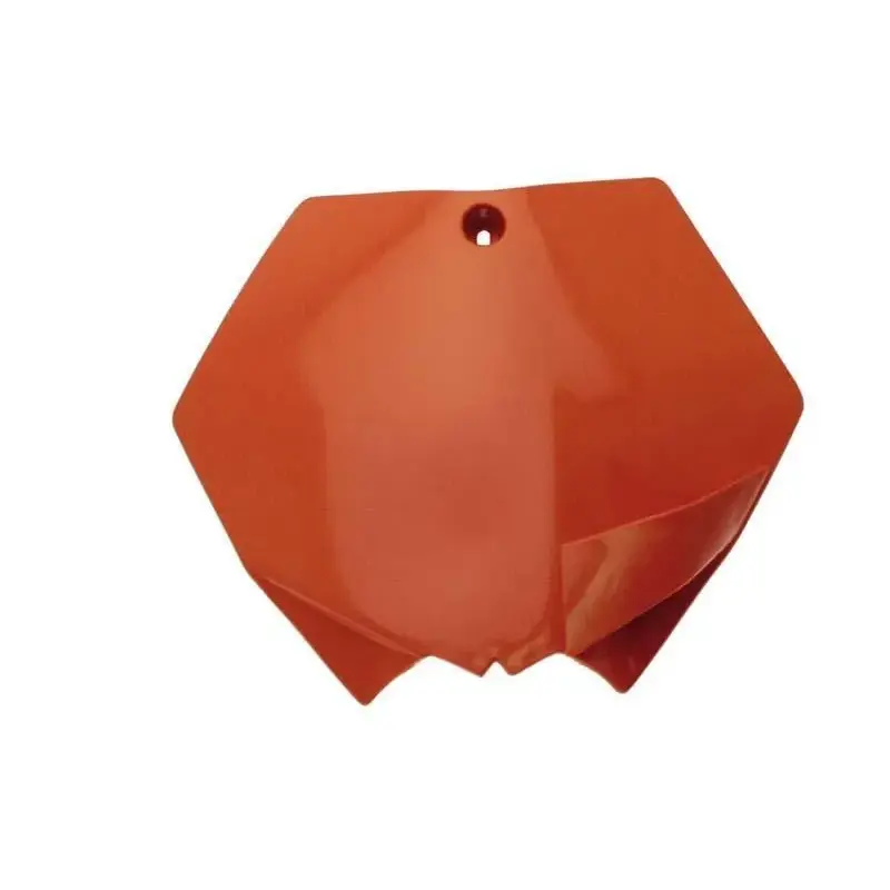 Plaque numéro frontale UFO orange KTM