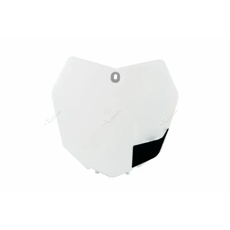 Plaque numéro frontale RACETECH blanc KTM