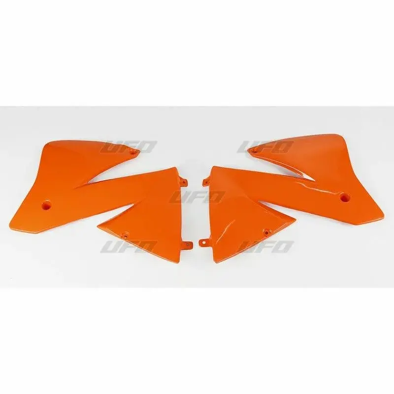 Ouïes de radiateur UFO orange KTM EXC