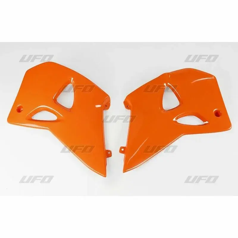 Ouïes de radiateur UFO orange KTM