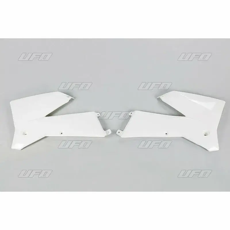 Ouïes de radiateur UFO blanc KTM