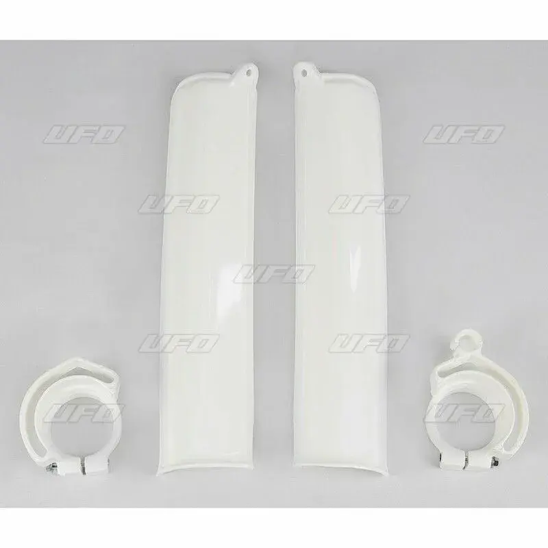 Protections de fourche UFO blanc KTM