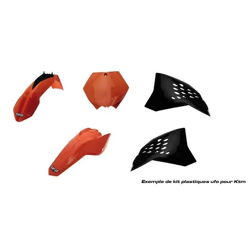 Kit plastique UFO blanc KTM