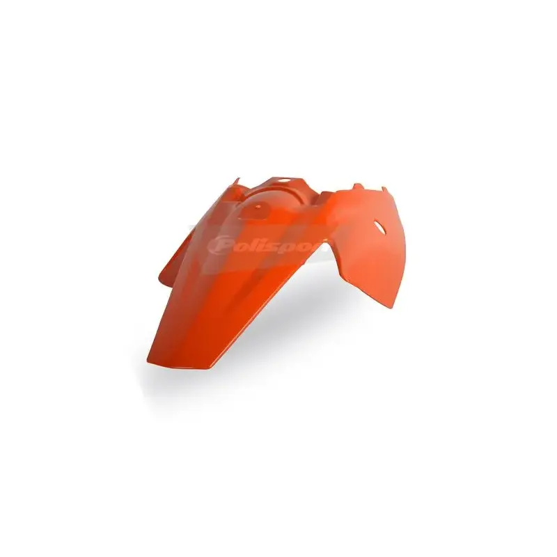Garde-boue arrière + plaques latérales POLISPORT orange KTM SX85