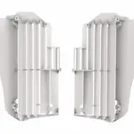 Cache radiateur POLISPORT blanc Yamaha YZ450F