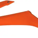Ouïes de radiateur POLISPORT couleur origine (2018) orange KTM SX85