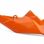 Plaques latérales POLISPORT orange KTM