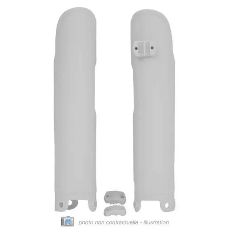 Protections de fourche RACETECH blanc Husqvarna