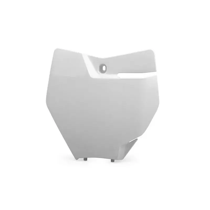 Plaque numéro frontale POLISPORT blanc KTM