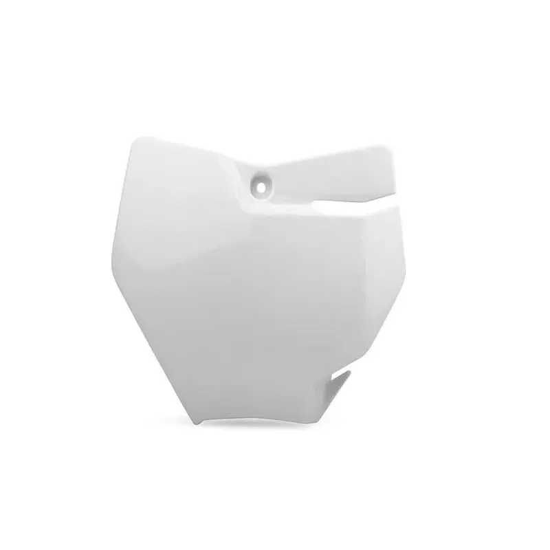 Plaque numéro frontale POLISPORT blanc KTM SX65