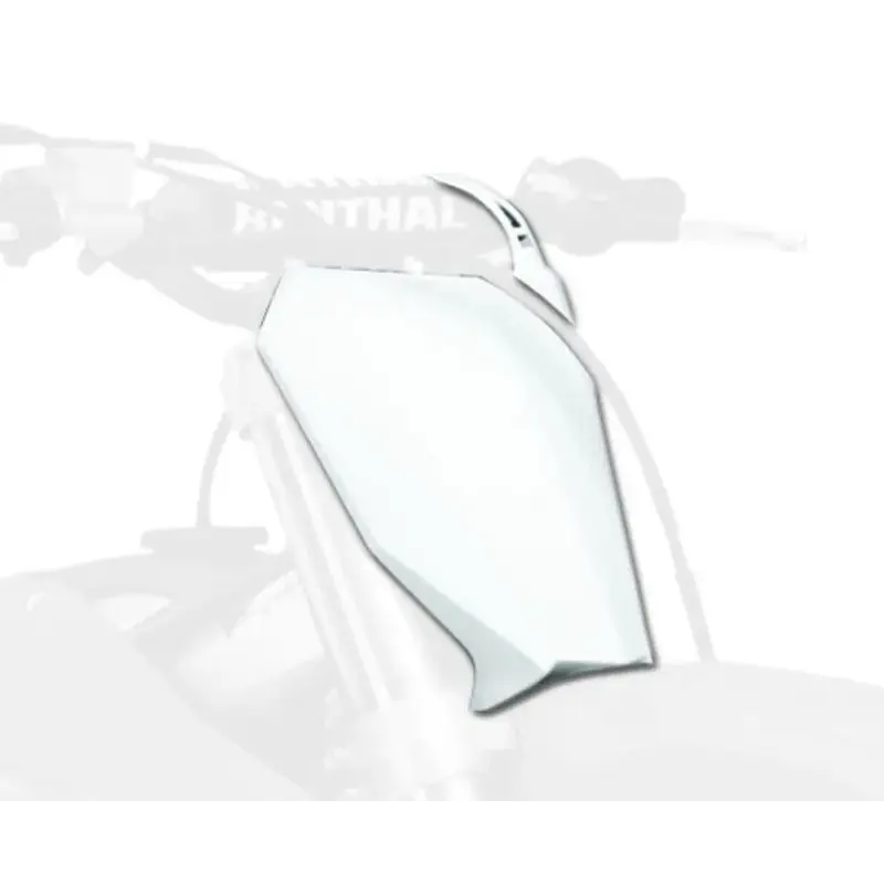 Plaque numéro frontales POLISPORT blanc Honda CRF450R/RX