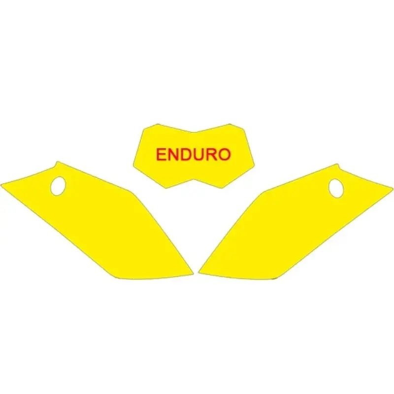 Fonds de plaque BLACKBIRD Enduro noir Gas Gas