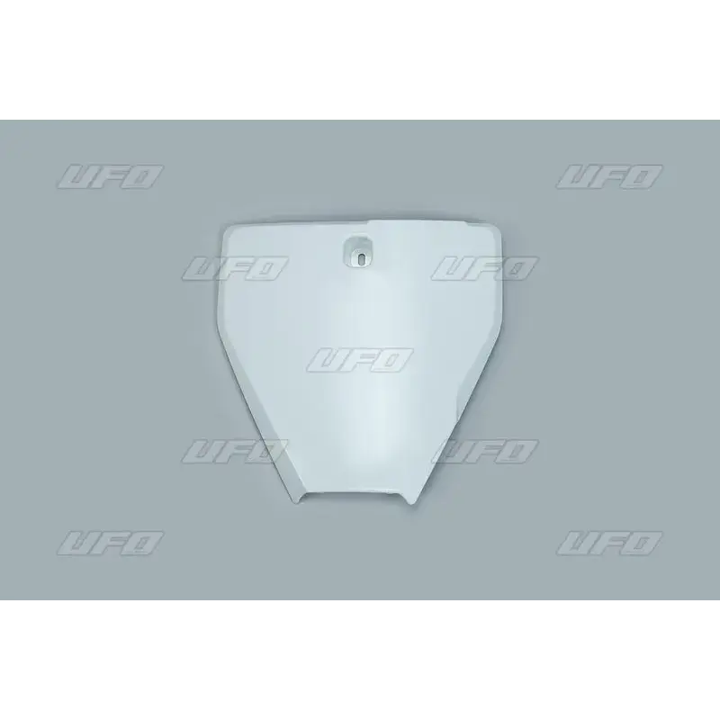 Plaque numéro frontale UFO blanc Husqvarna TC85