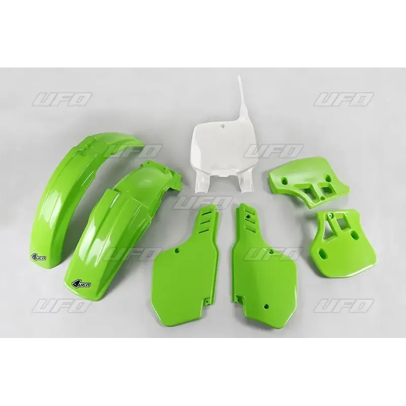 Kit plastique UFO couleur origine Kawasaki KX500