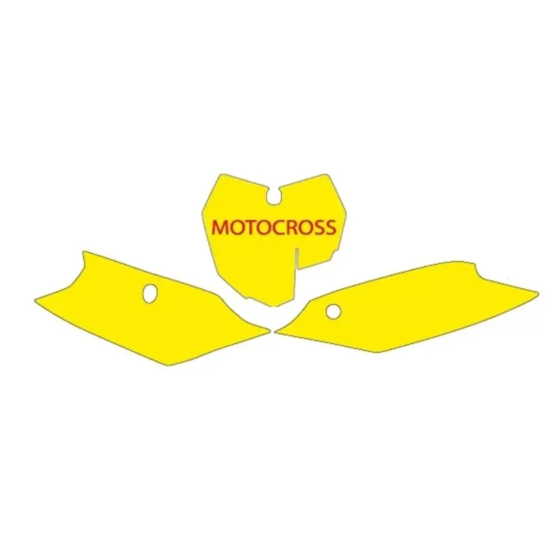 Fonds de plaque BLACKBIRD blanc KTM SX/SX-F