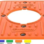 Caoutchouc de remplacement trépied POLISPORT orange