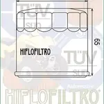 Filtre à huile Hiflofiltro HF129 Kawasaki