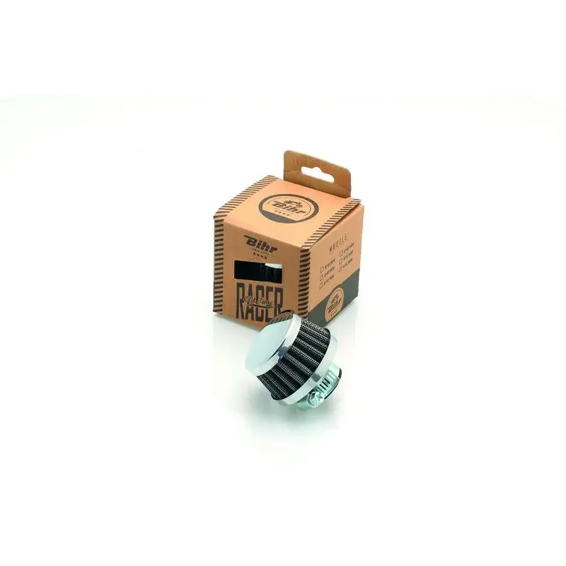 Filtre de reniflard V PARTS Vintage Series Ø12mm chromé