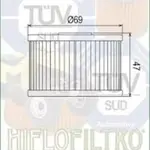 Filtre à huile HIFLOFILTRO HF114