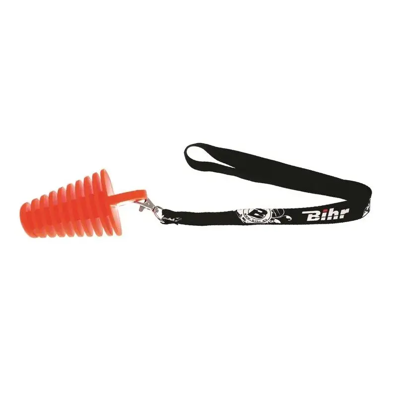 Bouchon d'échappement 4 temps Bihr orange Ø33 à 61mm
