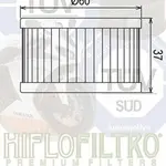 Filtre à huile Hiflofiltro HF137 Suzuki