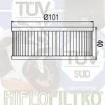 Filtre à huile Hiflofiltro HF146 Yamaha