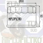Filtre à huile Hiflofiltro HF147