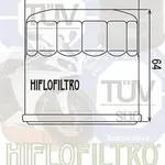 Filtre à huile Hiflofiltro HF204