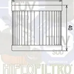 Filtre à huile Hiflofiltro HF131