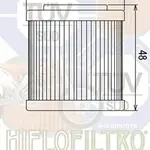 Filtre à huile Hiflofiltro HF154 Husqvarna