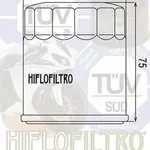 Filtre à huile HIFLOFILTRO HF156 noir KTM