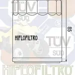 Filtre à huile HIFLOFILTRO HF198 noir Polaris
