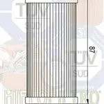 Filtre à huile Hiflofiltro HF611