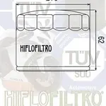 Filtre à huile HIFLOFILTRO HF160 noir BMW