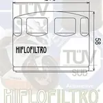 Filtre à huile HIFLOFILTRO HF565 noir Aprilia