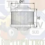 Filtre à huile Hiflofiltro HF559 Can Am