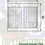 Filtre à huile Hiflofiltro HF971 Suzuki